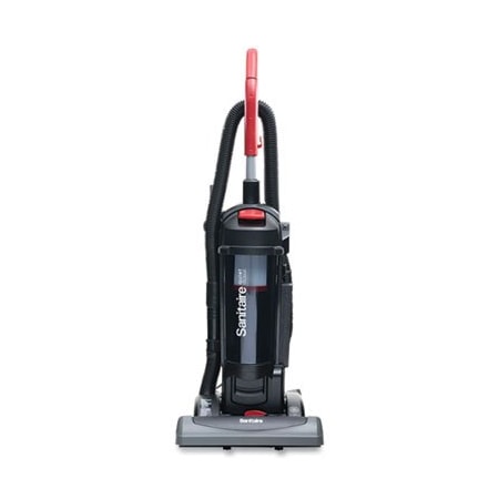 Electrolux Sanitaire, FORCE QUIETCLEAN UPRIGHT VACUUM WITH DUST CUP AND SEALED HEPA FILTRATION, BLACK SC5845D